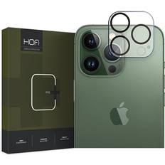 MTP Products iPhone 15 Pro/15 Max Hofi Cam Kameralinsebeskytter i Hærdet Glas Gennemsigtig Sort