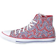 Converse Rød - Unisex Sneakers Converse Cuck Taylor All Star Logo Play Red/white