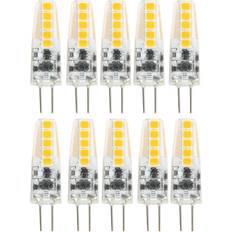 Heitronic 16211 LED RGB-lamp EEK F A G G4 2 W = 20 W Varmhvid Ø x H 10 mm x 37 mm Kan ikke dæmpes 1 stk