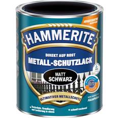 Hammerite metallschutz-lack matt art.nr. 5134931 Metallfarbe Schwarz 0.25L