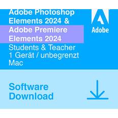 Photoshop elements 2024 Adobe Photoshop Elements 2024 & Premiere Elements 2024 Student and Teacher Edition Licens 1 bruger akademisk, Sending ESD Mac Multi Langu
