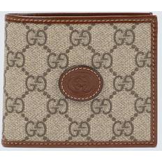 Gucci Gg Jacquard Fabric Bi-Fold Wallet