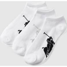 Polo Ralph Lauren Stretch Tøj Polo Ralph Lauren 3-Pack Sneaker Socks White/Black/White