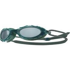 TYR Adult Nest Pro Swim Goggle, Smoke/teal, one