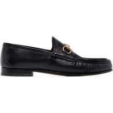 Gucci Læder Sko Gucci Horsebit 1953 leather loafers black