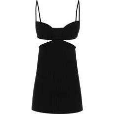 Korte kjoler - Sort - XXS Off-White Cutout minidress black