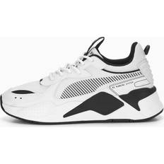 Puma 9 - Sort - Unisex Sneakers Puma RS-X B&w Shoes Youth, White/Black