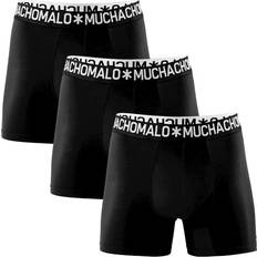 Muchachomalo Underbukser Muchachomalo 3-pak Cotton Stretch Basic Boxer Black