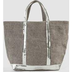 Vanessa Bruno Tote Bag & Shopper tasker Vanessa Bruno Linen Medium Tote Bag With Sequins