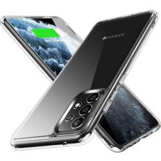 MTP Products Samsung Galaxy A52s 5G A52 4G 5G Crystal Clear Hybrid Plastik Cover Gennemsigtig