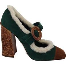 38 - Dame - Grøn Højhælede sko Dolce & Gabbana Pumps Højhælede Sko Green EU39/US8.5