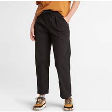Timberland Dame Bukser Timberland Woven Joggers For Women In Black Black