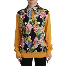 Gul - Nylon Sweatere Dolce & Gabbana Sweater Yellow IT46/XL