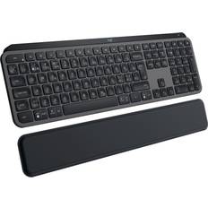 Logitech Membran - Trådløs Tastaturer Logitech MX Keys S Wireless Keyboard with Palm Rest (Nordic)