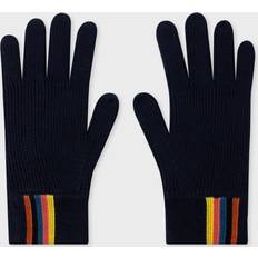 Paul Smith Navy Artist Stripe Gloves Blue UNI
