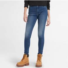 Timberland Jeans Timberland Skinny Denim Jeans For Women In Indigo Blue