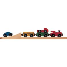 Micki Plastlegetøj Legetøjsbil Micki Train Cars Set