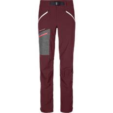 Ortovox Bukser Ortovox Women's Cevedale Pants Mountaineering trousers Regular, red