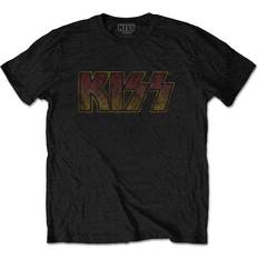 Kiss Halterneck Tøj Kiss Vintage Logo T Shirt Black