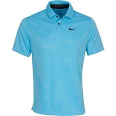 Nike Herre - L Polotrøjer Nike Dri-FIT Tour Jacquard Golf Polo T-shirt Herre Blå