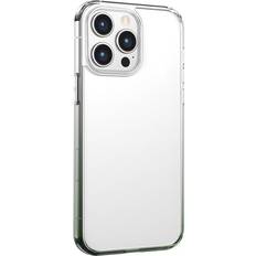 Usams Brun Mobiltilbehør Usams US-BH814 Gradient iPhone 14 Pro Max Hybrid Cover Sort