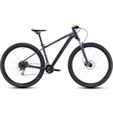 29" - Unisex Mountainbikes Cube Aim Pro Hardtail Mountain Bike 2023 - Grey/Flashyellow Unisex
