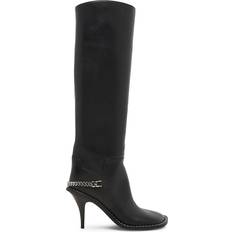 Stella McCartney Høje støvler Stella McCartney Ryder Knee-High Stiletto Boots, Woman, Black, Black