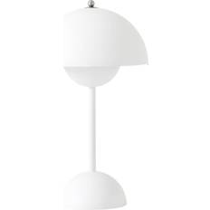 &Tradition LED-belysning Lamper &Tradition Flowerpot VP9 Matt White Bordlampe 29.5cm