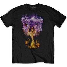 Deep 10,5 Tøj Deep purple phoenix rising black t-shirt official