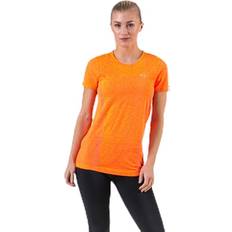 Løs - Orange - S Overdele Under Armour Vanish Seamless SS Spacedye Pink/Orange, Female, Tøj, T-shirt, Træning, Lyserød/Orange