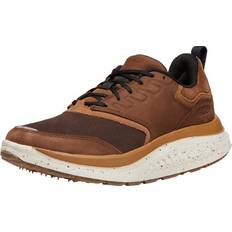 Sneakers Keen Men's WK400 Leather Walking Shoe, 42.5, Bison-Toasted Coconut