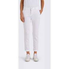 MAC Jeans Chino Turn Up Colour: 010 White