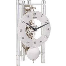 Hermle 23025-X40721 Silver Modern Mechanical Table Clock