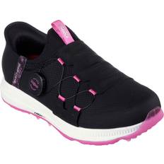 47 - 5,5 - Dame Golfsko Skechers Go Golf Elite Slip 'in Womens Shoes Black/pink