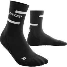Herre - Polyamid - Sort Strømper CEP The Run Compression Mid Cut Socks 4.0 Men - Black
