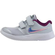 Nike 23 Sportssko Nike Unisex-Child Star Runner TDV Sneaker 5, Pure Platinum/Multicolor/Barely Volt, Numeric_5