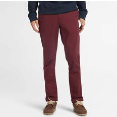 42 - Herre - Rød Bukser Timberland Sargent Lake Stretch Chino Trousers For Men In Burgundy Burgundy, x