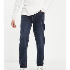 New Look Jeans New Look – Mörkblå smala, styva jeans