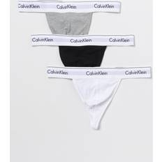 Calvin Klein Herre - Hvid Trusser Calvin Klein 3-pak Modern Cotton Stretch Thong Mixed
