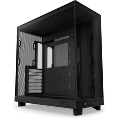 Micro-ATX Kabinetter NZXT H6 Flow Tempered Glass