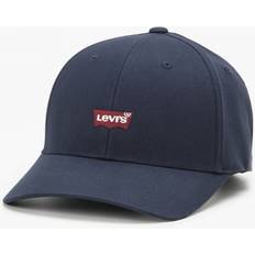 Levi's Bomuld Tilbehør Levi's Housemark Cotton Flexfit Cap Navy Blue ONE