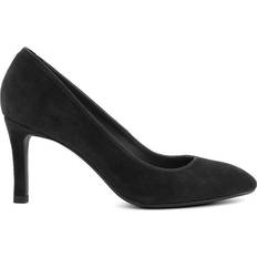 6 - Dame - Nubuck Højhælede sko Dune 'Adele' Court Shoes Black