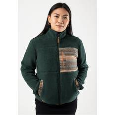 Iriedaily Dame - Grøn Tøj Iriedaily Women's Arkta Teddy Jacket Fleece jacket XS, green