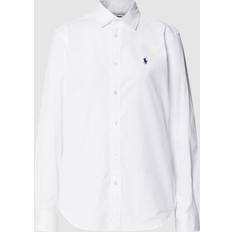 Polo Ralph Lauren 42 - Dame Overdele Polo Ralph Lauren Charlotte Cotton Shirt White