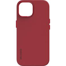 Apple iPhone 15 - Rød Mobiletuier Decoded iPhone 15 Cover Silicone Backcover Astro Dust
