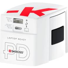 Skross World USB Charger AC65PD C to C cable included