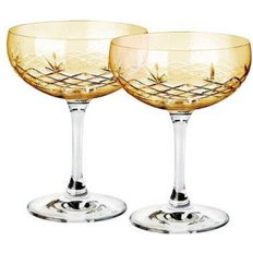 Frederik Bagger Glas Køkkentilbehør Frederik Bagger Crispy Gatsby Citrine Champagneglas 33cl 2stk