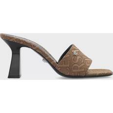 Versace Allover mules brown