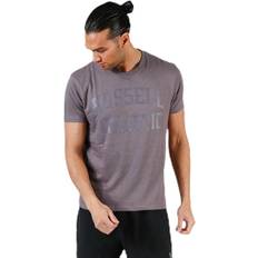 Russell Athletic Herre Overdele Russell Athletic Classic S/S Tee Purple, Male, Tøj, T-shirt, Lilla