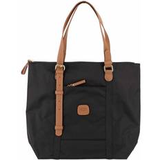 Bric's Skuldertasker Bric's Canvas-Einkaufstasche mit abnehmbarer Tasche, einziehbarem Reißverschluss-Schultergurt MM Woman